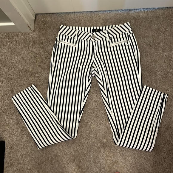 Vintage Striped low rise skinny pants - Picture 3 of 5